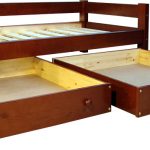 Односпальная кровать с выдыижными ящиками в детскую
