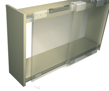 PS10 - система для раздвижных дверей с перевешиванием (подвесная)