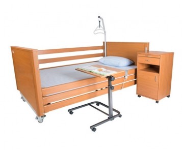 деревянная медицинская кровать