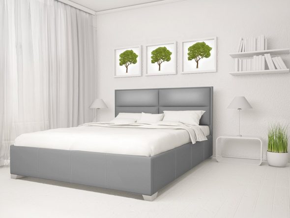 Кровать в стиле минимализм 