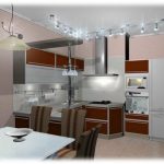 Потолочные светильники для кухни