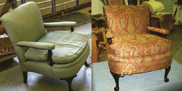 Реставрация и обновление мягкой мебели