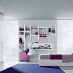 Современная стильная комната-спальня