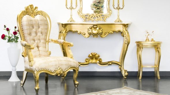 Эксклюзивная мебель в стиле барокко