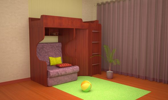 Комплект мебели в комнату для детей
