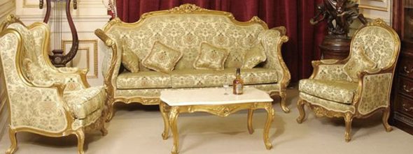 Мебель в гостиную в стиле барокко 
