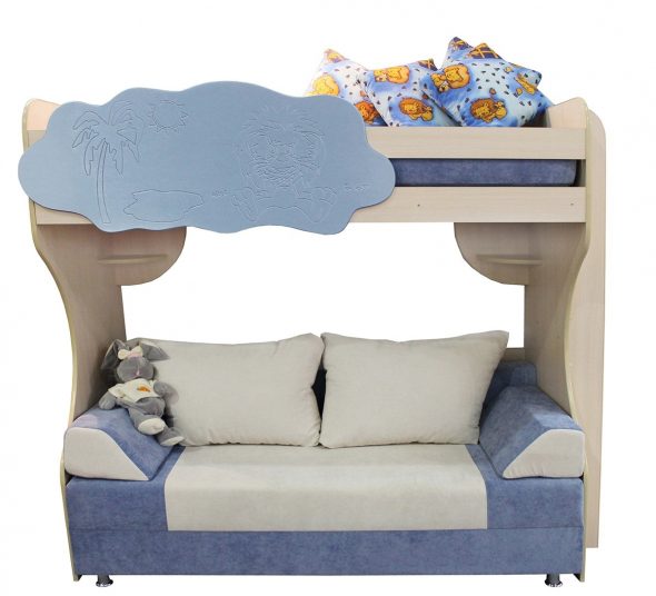 Кровать-чердак "Облако"