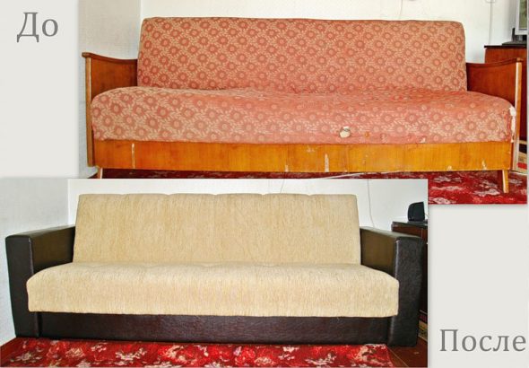 Ремонт и реставрация дивана: советы и подсказки с фото