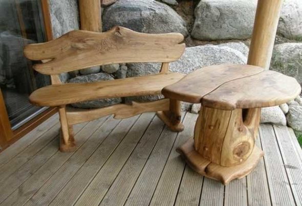 Самодельная мебель из дерева