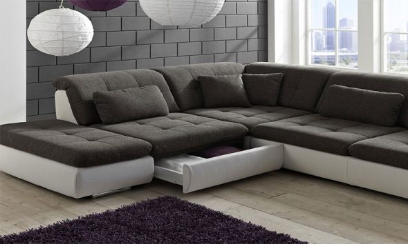 Необычный стильный диван