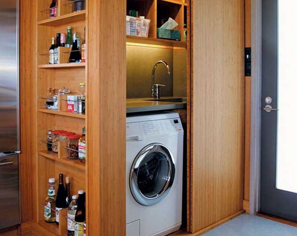 Встроенный шкаф для стиральной машины