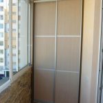 Балконный угловой шкаф-купе