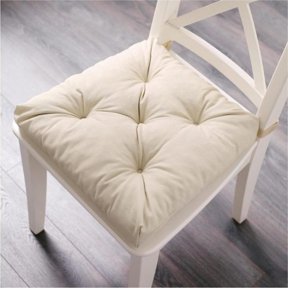 Подушки на стулья: полезные и уникальные вещи своими руками