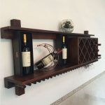 Деревянный винный шкаф