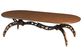 Экстравагантная модель деревянного стола