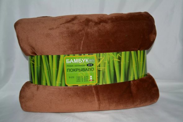myagkij nezhnyj ehkologicheski chistyj pled iz bambukovogo polotna