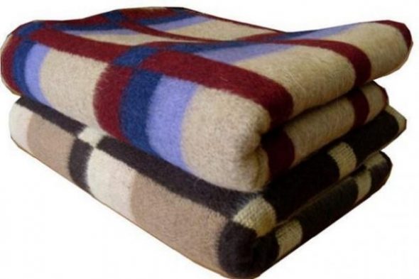 Шерстяные одеяла 