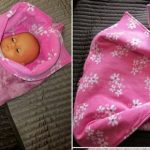 Валяное одеяло для новорожденного из шерсти мериноса