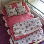 Комплект постельного с простынью, одеялом и подушками