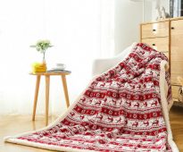 Шерстяные одеяла красивые и удобные