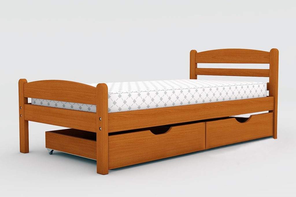 Полутораспальная кровать размер матраса