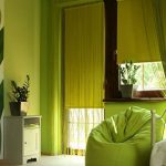 Оттенки зеленого цвета в интерьере спальни