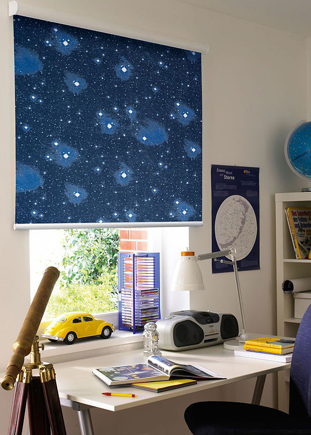 Телескоп в интерьере детской комнаты