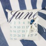 Подушка-календарь для колец