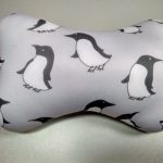 Дорожная подушка-подголовник с пингвинами