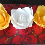 розы из бумажных салфеток идеи дизайн