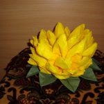 цветок лотоса из салфеток фото дизайн