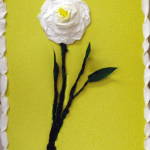 цветы из бумажных салфеток фото оформление
