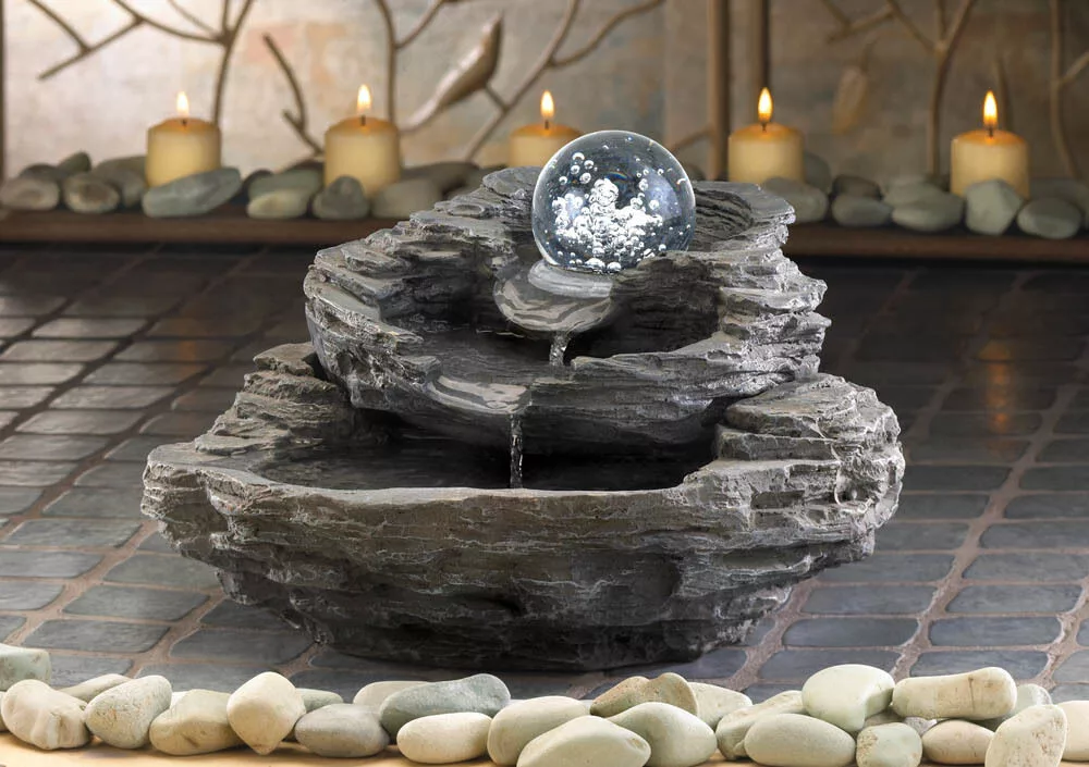 DIY: Как сделать декоративный фонтан из хрустальной вазы