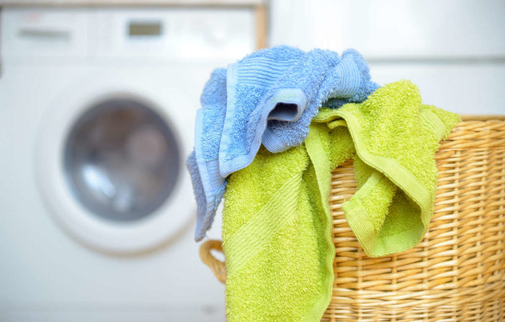 как постирать кухонные полотенца