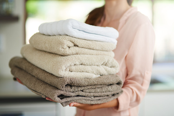 как стирать махровые пушистые полотенца правила