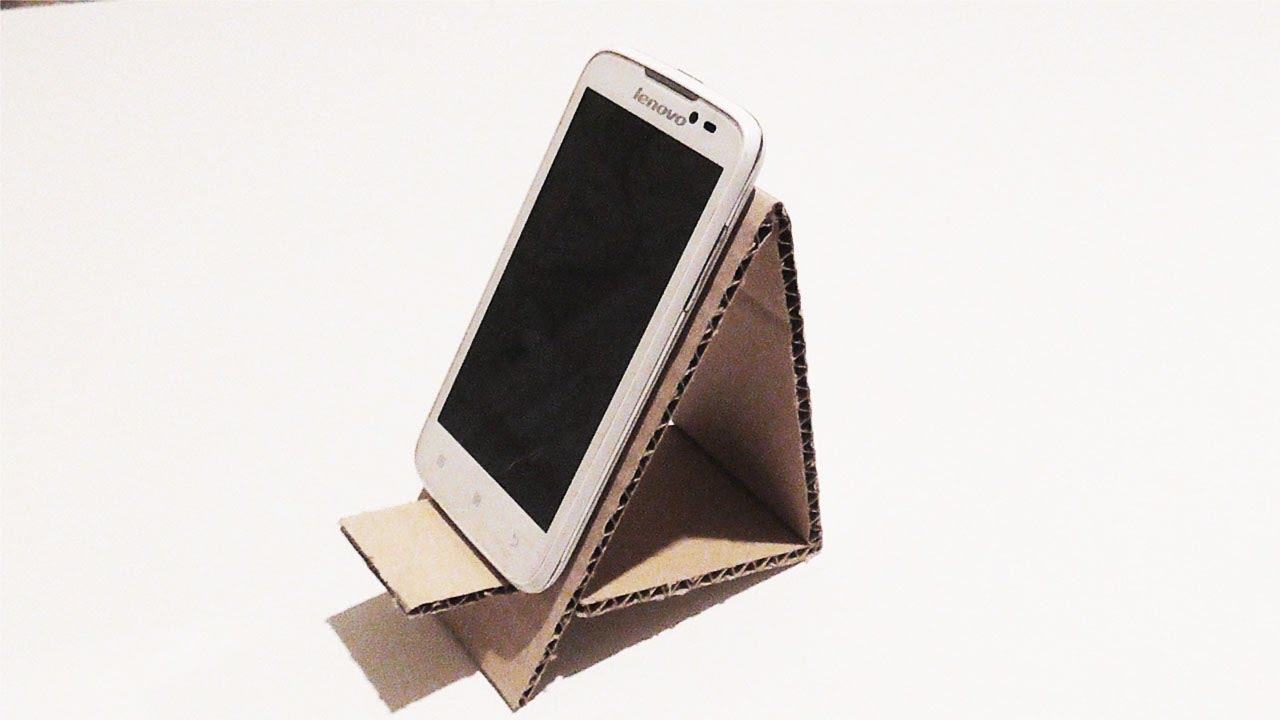 подставка для телефона из картона