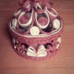 шкатулка из джута своими руками дизайн фото