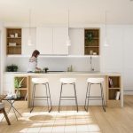 шторы для кухни в стиле минимализм фото