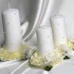 свадебные свечи фото декора