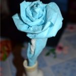 розы из салфеток фото дизайна