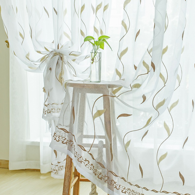 тюль с вышивкой фото дизайн