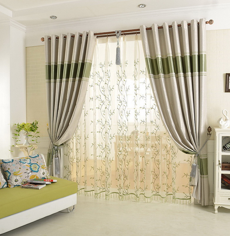 тюль с вышивкой фото варианты