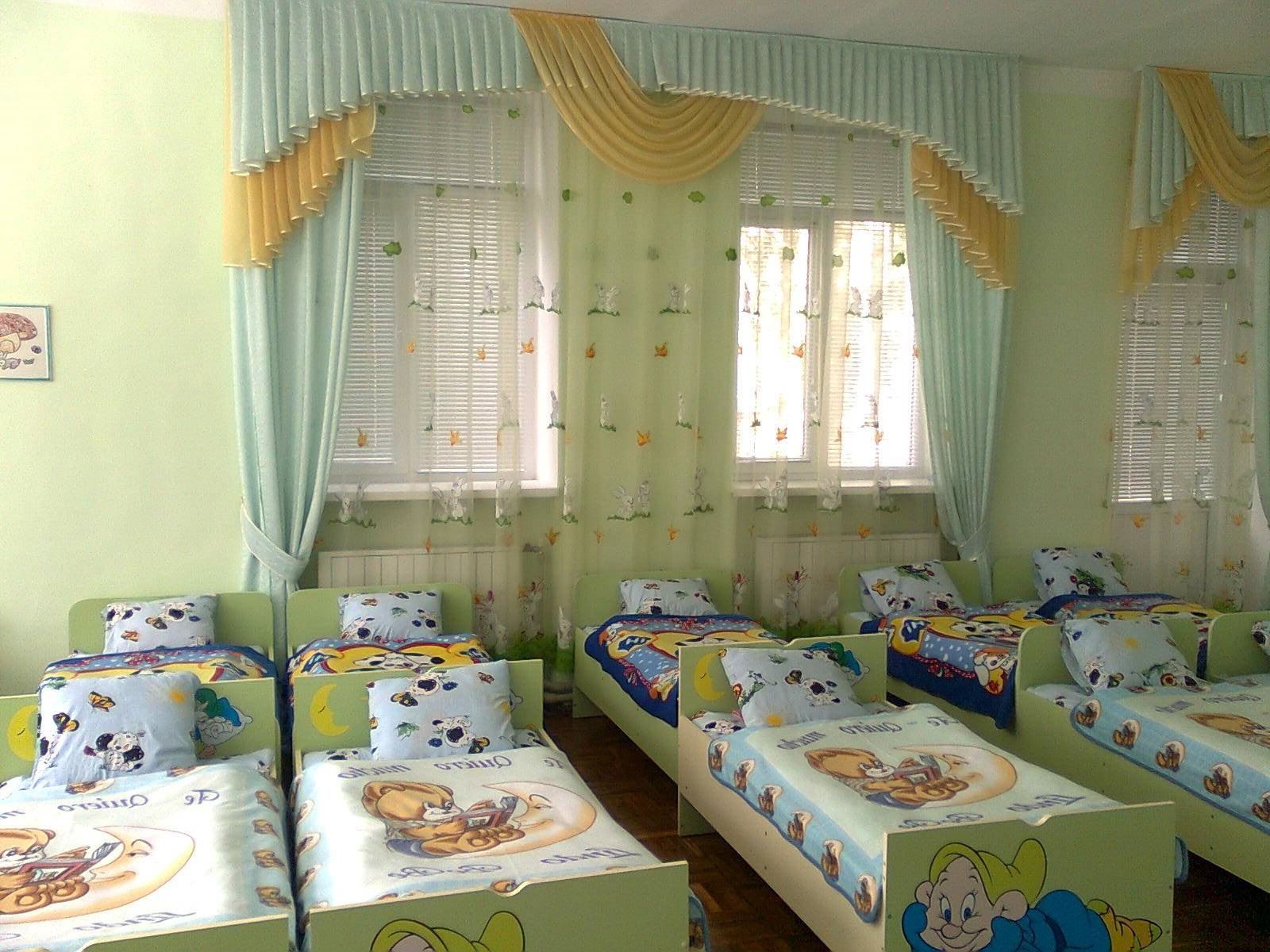 шторы для детского сада варианты