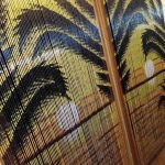 бамбуковые шторы фото интерьер