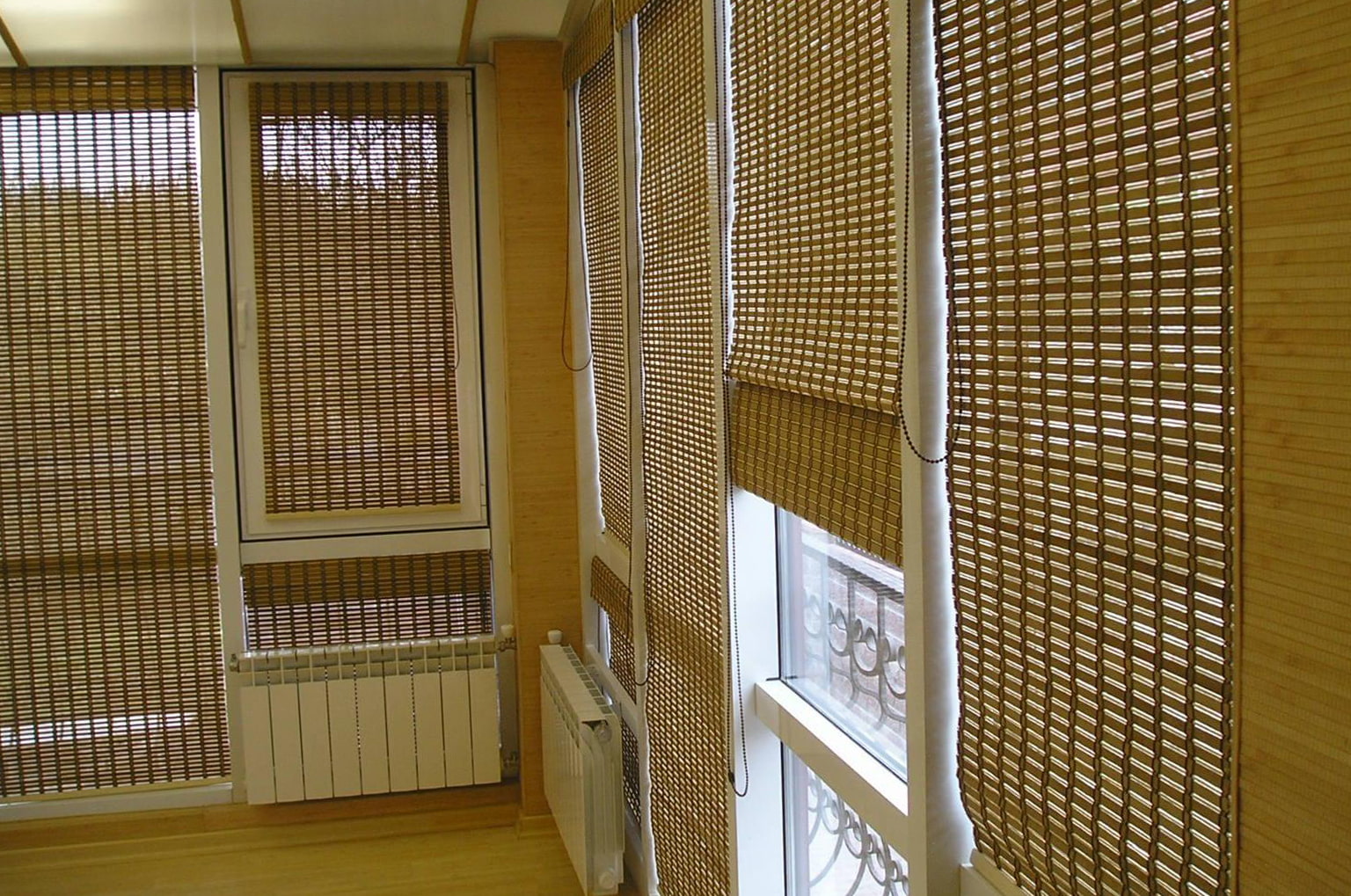 бамбуковые шторы идеи декор