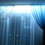 подсветка штор светодиодной лентой дизайн фото