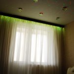 подсветка штор светодиодной лентой варианты фото
