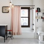 текстильные шторы для ванной фото декор