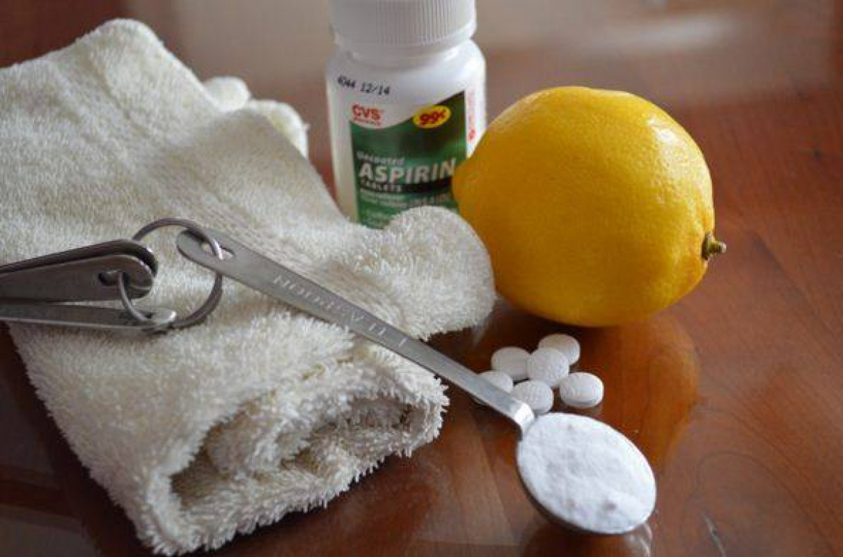 как эффективно отбелить кухонные полотенца лимоном