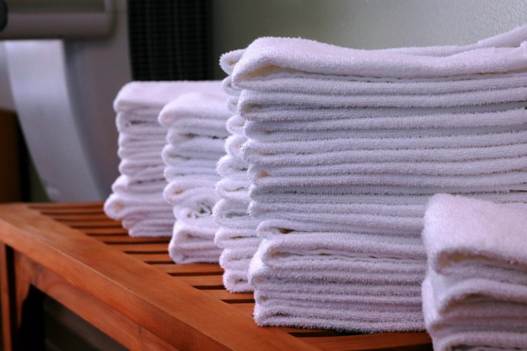 отбелить кухонные полотенца